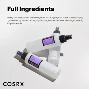 تونر لایه بردار درمانی آبرسان و شفاف کننده AHA-BHA کوزارکس COSRX AHA-BHA Clarifying Treatment Toner حجم 150 میلی لیتر