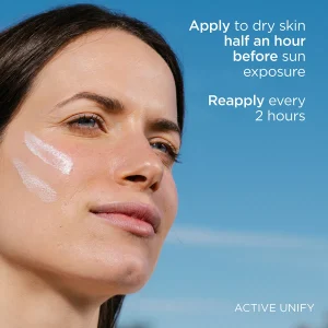 خرید و قیمت کرم ضد آفتاب ضد لک بی رنگ اکتیو یونیفای ایزدین ISDIN Foto Ultra ۱۰۰ Active Unify Fusion Fluid SPF50 حجم 50 میلی لیتر