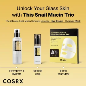 خرید و قیمت کرم دور چشم حلزون و پپتاید کوزارکس COSRX Advanced Snail Peptide Eye Cream حجم 25 میلی لیتر
