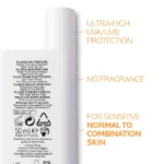 خرید و قیمت کرم ضد آفتاب بی رنگ نامرئی فلوئیدی لاروش پوزای LA ROCHE POSAY ANTHELIOS UVMUNE 400 FLUIDE INVISIBLE SPF50 حجم 50 میلی لیتر