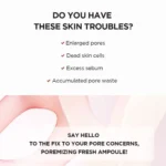 آمپول کنترل و کوچک کننده منافذ ماداگاسکار سنتلا CENTELLA JOGENIZING FRESH AMPOULE حجم 100 میلی لیتر - Image 10