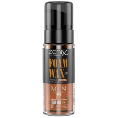 خرید و قیمت واکس مو فومی رایحه عود زنیکس zenix men series hair style wax foam extra strong oud حجم 150 میلی لیتر