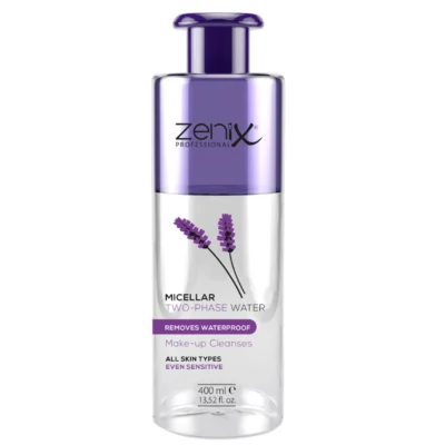 خرید و قیمت میسلار واتر دو فاز زنیکس zenix micellar water two phase حجم 400 میلی لیتر