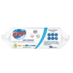 دستمال مرطوب سطوح چند منظوره بینگو رایحه صابون سفید Bingo PRATIK Beyaz Sabun بسته 100 عددی - Image 6