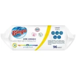 خرید و قیمت دستمال مرطوب سطوح چند منظوره بینگو رایحه لیمو Bingo PRATIK Limon بسته 100 عددی