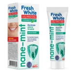 خرید و قیمت خمیر دندان بدون فلوراید فرش وایت Fresh White TOOTHPASTE nane-mint