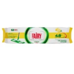 خرید و قیمت دستمال مرطوب طی چند منظوره فیری رایحه لیمو FAIRY mop uyumlu LIOMIN بسته 50 عددی