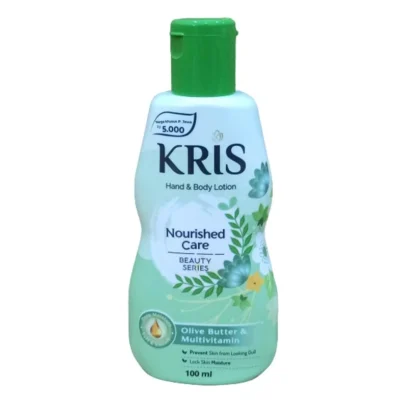 خرید و قیمت لوسین بدن روغن زیتون و مولتی ویتامینه کریس مدل مراقبت تغذیه شده KRIS Nourished Care Olive Butter حجم 100 میلی لیتر