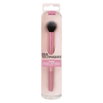 خرید و قیمت براش رژ گونه و پودر فیکس ریل تکنیک REAL TECHNIQUES RT402
