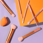 خرید و قیمت ست براش ۸ تیکه ریل تکنیک صورت ، گونه و چشم REAL TECHNIQUES level up brush + sponge set