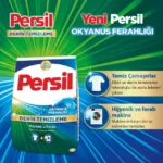 خزید و قیمت پودر ماشین لباسشویی پرسیل رایحه اقیانوس مخصوص لباس های سفید Persil DERİN TEMİZLEME OKYANUS FERAHLIĞI وزن 5 کیلو گرم