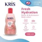 لوسین بدن شی باتر و مولتی ویتامینه کریس مدل هیدراتاسیون تازه KRIS Fresh Hydration Shea Butter حجم 100 میلی لیتر - Image 2