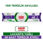 خرید و قیمت دستمال مرطوب طی چند منظوره فیری رایحه لاوندر FAIRY mop uyumlu LAVANTA بسته 50 عددی