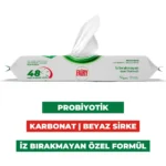 دستمال مرطوب طی چند منظوره فیری رایحه صابون سفید FAIRY mop uyumlu BEYAZ SABUN بسته 50 عددی - Image 3