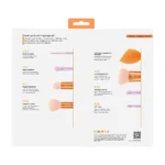 ست براش ۸ تیکه ریل تکنیک صورت ، گونه و چشم REAL TECHNIQUES level up brush + sponge set - Image 3