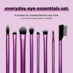براش ۸ تیکه ریل تکنیک REAL TECHNIQUES artist essentials - Image 4