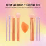 خرید و قیمت ست براش ۸ تیکه ریل تکنیک صورت ، گونه و چشم REAL TECHNIQUES level up brush + sponge set