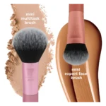 خرید و قیمت براش مینی ریل تکنیک رژ گونه و کرم پودر Real Techniques Mini Brush set