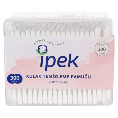 خرید و قیمت گوش پاک کن ایپک ipek KULAK TEMIZLEME PAMUCU بسته 300 عددی