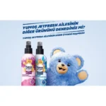 اسپری ضد چروک و خوشبو کننده لباس یوموش رایحه لیلیوم Yumos JET FRESH GİYSİ SPREYİ Lilyum حجم 200 میلی لیتر