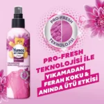 اسپری ضد چروک و خوشبو کننده لباس یوموش رایحه ارکیده Yumos JET FRESH GİYSİ SPREYİ Orkide حجم 200 میلی لیتر - Image 3