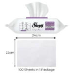 خرید و قیمت دستمال مرطوب سطوح چند منظوره اسلیپی رایحه لاوندر Sleepy Easy Clean Yüzey Temizlik Havlusu بسته 100 عددی