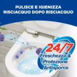 خرید و قیمت خوشبو کننده توالت برف توپی رایحه لاوندر Bref POWER AKTIV LAVENDER بسته 8 عددی