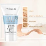 BB کرم فارماسی شماره 03 FARMASI BEAUTY BALM (BB) CRREAM medium حجم 50 میلی لیتر