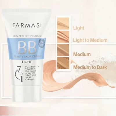 BB کرم فارماسی شماره 01 FARMASI BEAUTY BALM (BB) CRREAM LIGHT حجم 50 میلی لیتر