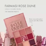 پالت سایه چشم فارماسی FARMASI ROSE DUNE Eyeshadow Palette - Image 2