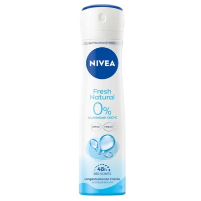 خرید و قیمت اسپری ضد تعریق 72 ساعته زنانه نیوآ رایحه تازه و طبیعی NIVEA fresh natural حجم 200 میلی لیتر