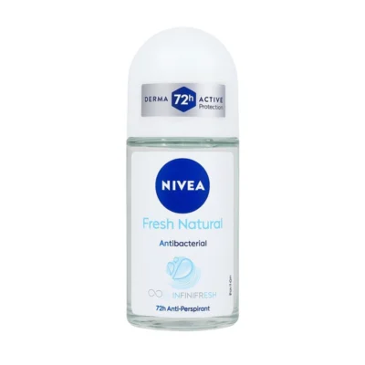 مام رولی زنانه نیوآ رایحه تازه و طبیعی NIVEA fresh natural حجم 50 میلی لیتر
