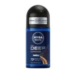 خرید و قیمت مام رولی مردانه نیوآ رایحه اسپرسوی غلیظ NIVEA deep espresso حجم 50 میلی لیتر