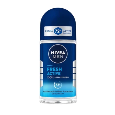 خرید و قیمت مام رولی مردانه نیوآ رایحه فرش اکتیو NIVEA fresh active حجم 50 میلی لیتر