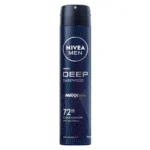 خرید و قیمت اسپری ضد تعریق 72 ساعته مردانه نیوآ رایحه جنگل سیاه و عمیق NIVEA deep darkwood حجم 200 میلی لیتر