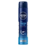 خرید و قیمت اسپری ضد تعریق 72 ساعته مردانه نیوآ رایحه فرش اکتیو NIVEA fresh active حجم 200 میلی لیتر
