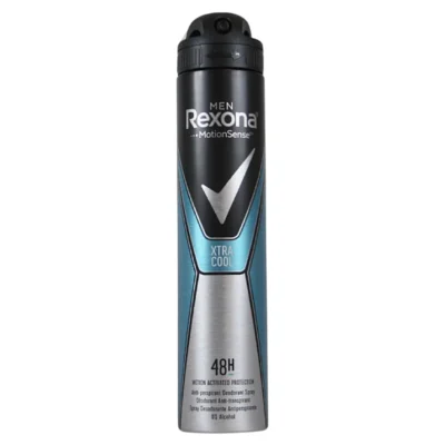 خرید و قیمت اسپری ضد تعریق 48 ساعته مردانه رکسونا ایتالیا رایحه فوق‌العاده سرد Rexona xtra cool حجم 200 میلی لیتر