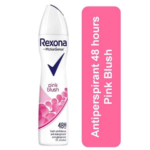 اسپری ضد تعریق 48 ساعته زنانه رکسونا ایتالیا رایحه صورتی ملایم Rexona pink blush حجم 200 میلی لیتر - Image 2