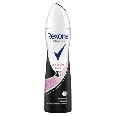 خرید و قیمت اسپری ضد تعریق 48 ساعته زنانه رکسونا ایتالیا رایحه خالصِ القاپذیر Rexona inducible pure حجم 200 میلی لیتر