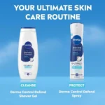 اسپری ضد تعریق 72 ساعته زنانه نیوآ رایحه کنترل‌کننده پوست NIVEA derma control حجم 200 میلی لیتر - Image 3