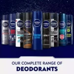 اسپری ضد تعریق 72 ساعته مردانه نیوآ رایحه نامرئی فرش (برای لباس‌های سیاه و سفید) NIVEA BLACK & WHITE INVISIBLE FRESH حجم 200 میلی لیتر - Image 6