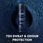 خرید و قیمت اسپری ضد تعریق 72 ساعته مردانه نیوآ رایحه جنگل سیاه و عمیق NIVEA deep darkwood حجم 200 میلی لیتر