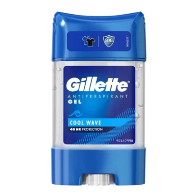 خرید و قیمت مام ضد تعریق ژله ای ژیلت ۴۸ ساعته رایحه موج خنک Gillette COOL WAVE حجم 70 میلی لیتر
