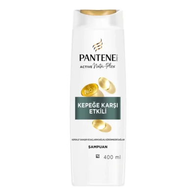 خرید و قیمت شامپو مو پنتن ضد شوره PANTENE KEPEĞE KARŞI ETKİLİ حجم 400 میلی لیتر
