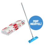 ست طی دسته‌دار و دستمال مرطوب طی مومندول رایحه صابون سفید MOMENDOL YER TEMİZLİK HAVLUSU - Image 2