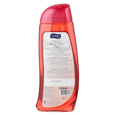 خرید و قمیت شامپو بدن هوبی رایحه انار HOBBY Shower Gel حجم 500 میلی لیتر