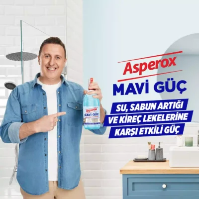 خرید و قیمت اسپری رسوب بر و سرامیک چند منظوره آسپروکس ماوی گوج Asperox MAVİ GÜC حجم 1000 میلی لیتر