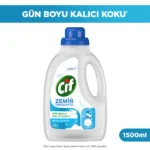 مایع کف شوی سیف رایحه صابون سفید Cif ZEMİN TEMİZLEYİCİ حجم 1500 میلی لیتر - Image 5