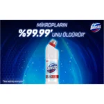 خرید و قیمت مایع سفید کننده و جرمگیر سطوح دامستوس مدل سفیدی برف Domestos KAR BEYAZI حجم 750 میلی لیتر