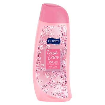 خرید و قیمت شامپو بدن هوبی رایحه شکوفه گیلاس HOBBY Shower Gel حجم 500 میلی لیتر